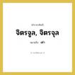 เต่า คำราชาศัพท์คือ?, หมายถึง จิตรจูล, จิตรจุล หมวดหมู่ สัตว์และเบ็ดเตล็ด หมวด สัตว์และเบ็ดเตล็ด